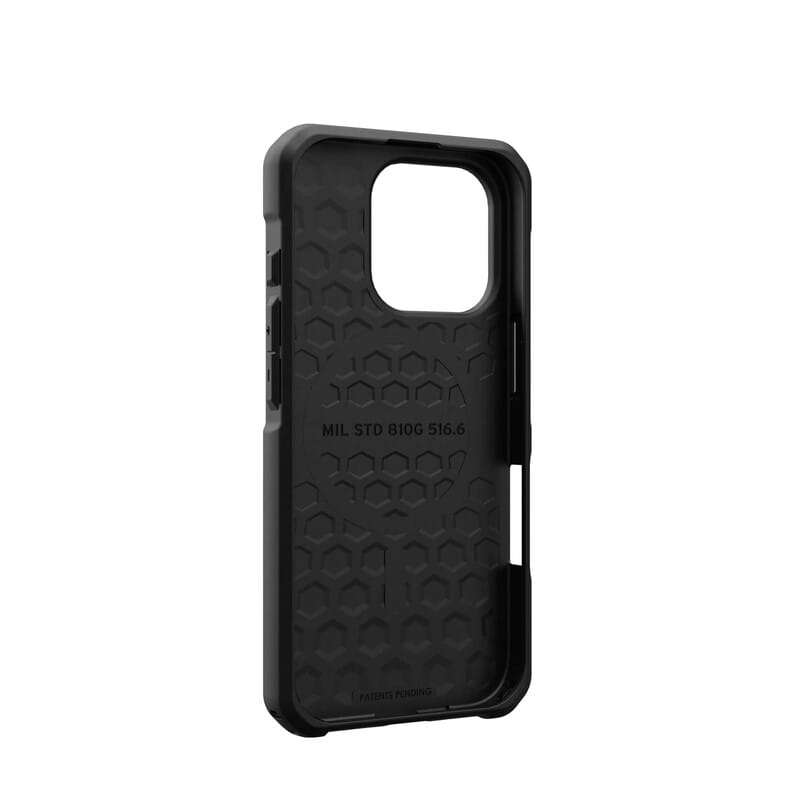 Чeхол-накладка Urban Armor Gear Magsafe для Apple iPhone 16 Pro Metropolis LT Kevlar Black (114452113940)