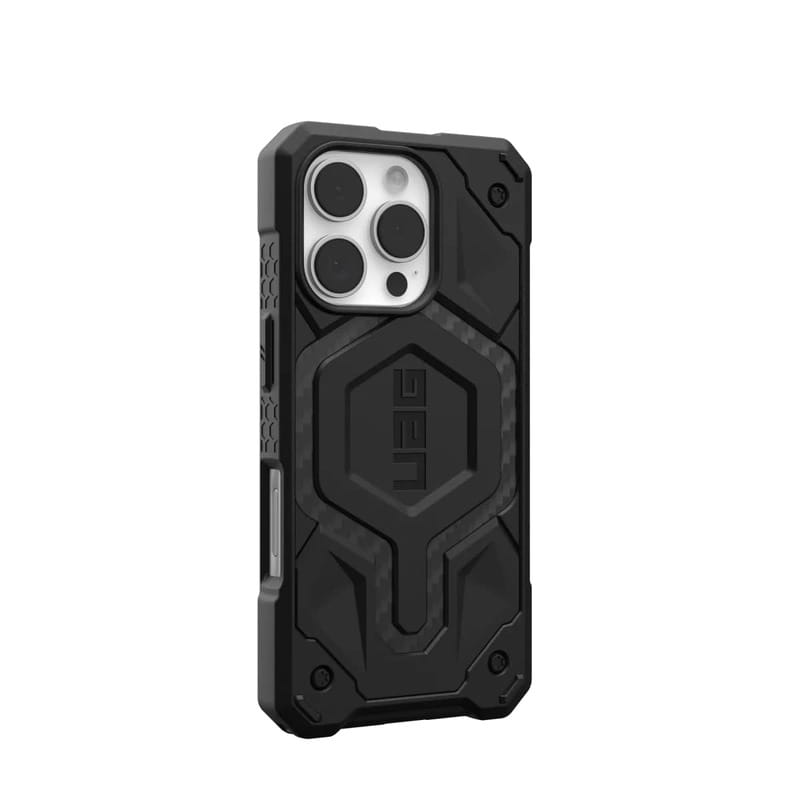 Чeхол-накладка Urban Armor Gear Magsafe для Apple iPhone 16 Pro Monarch Pro Carbon Fiber (114456114242)