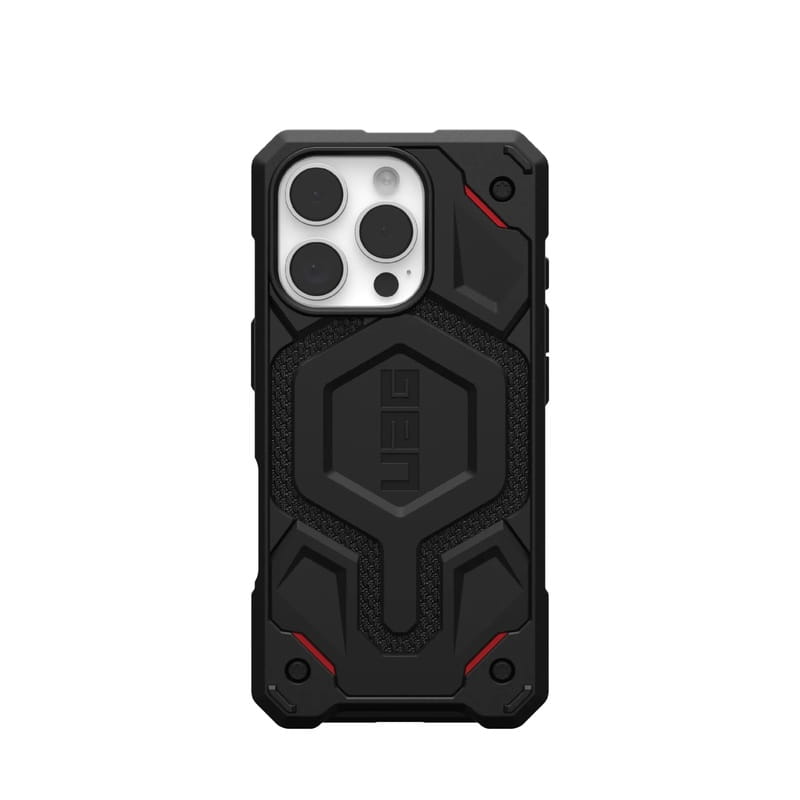 Чeхол-накладка Urban Armor Gear Magsafe для Apple iPhone 16 Pro Monarch Pro Kevlar Black (114456113940)