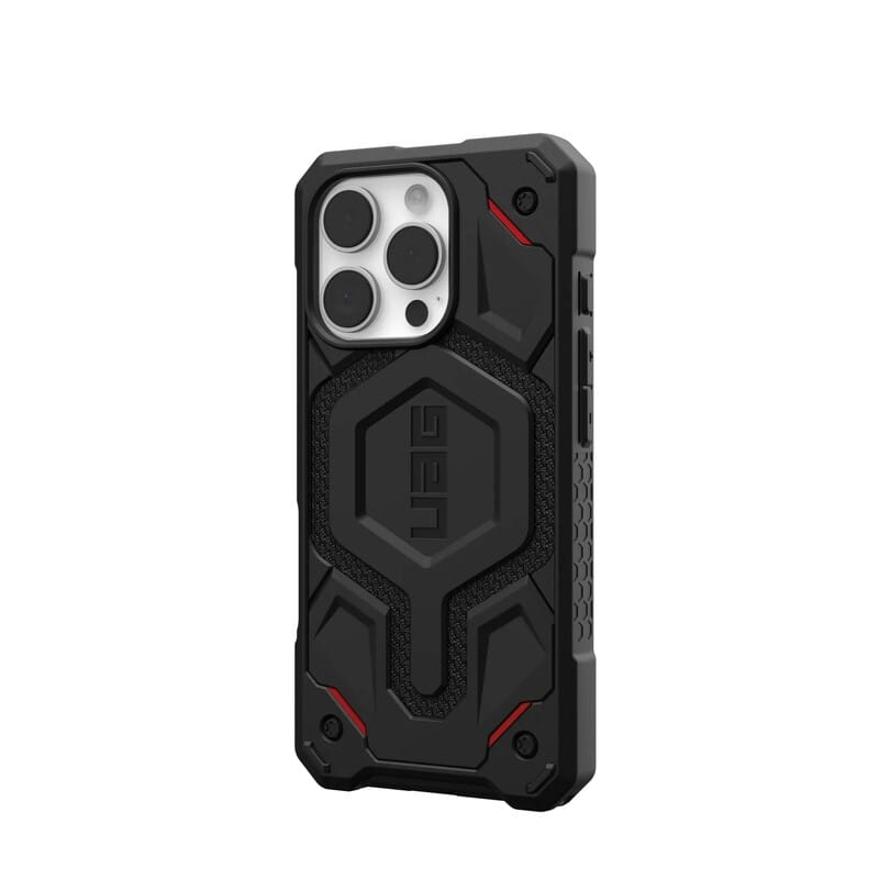 Чeхол-накладка Urban Armor Gear Magsafe для Apple iPhone 16 Pro Monarch Pro Kevlar Black (114456113940)