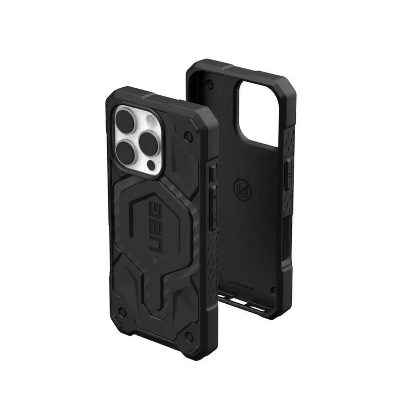 Чeхол-накладка Urban Armor Gear для Apple  iPhone 16 Pro Monarch Carbon Fiber (114460114242)