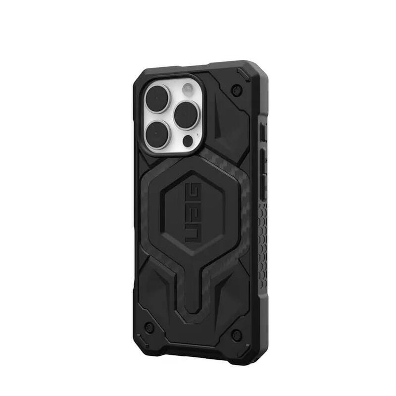 Чохол-накладка Urban Armor Gear для Apple  iPhone 16 Pro Monarch Carbon Fiber (114460114242)