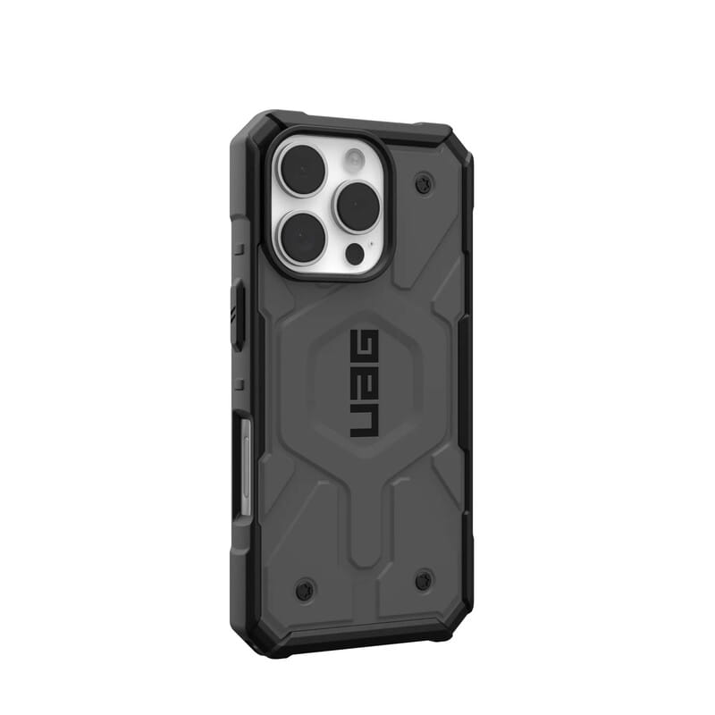 Чeхол-накладка Urban Armor Gear Magsafe для Apple iPhone 16 Pro Pathfinder Silver (114468113333)