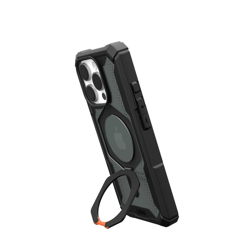 Чохол-накладка Urban Armor Gear Magsafe для Apple iPhone 16 Pro Plasma XTE Black/Orange (114474114097)