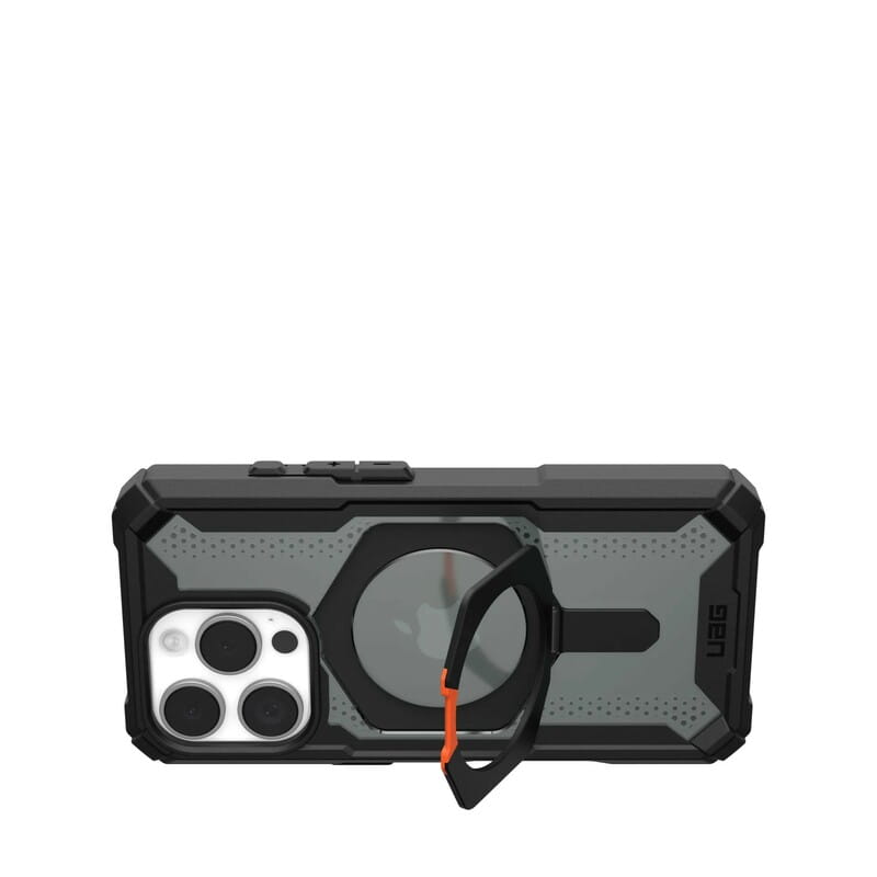 Чохол-накладка Urban Armor Gear Magsafe для Apple iPhone 16 Pro Plasma XTE Black/Orange (114474114097)