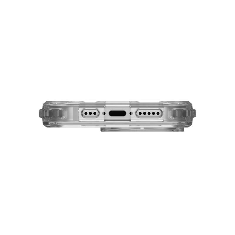 Чохол-накладка Urban Armor Gear Magsafe для Apple iPhone 16 Pro Plyo Ice/Silver (114480114333)