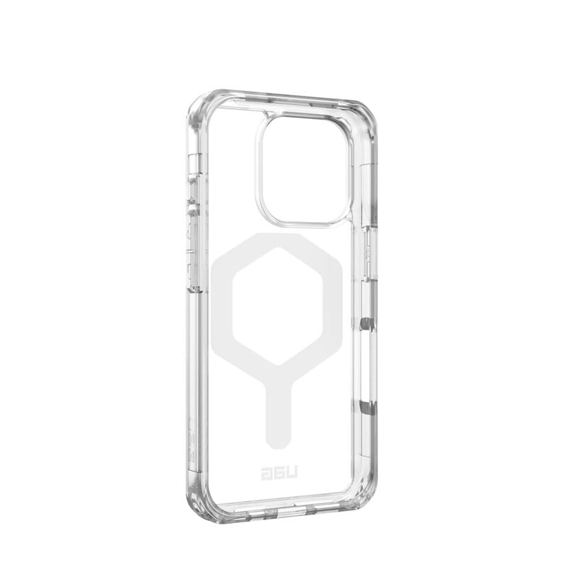 Чeхол-накладка Urban Armor Gear Magsafe для Apple iPhone 16 Pro Plyo Ice/White (114480114341)