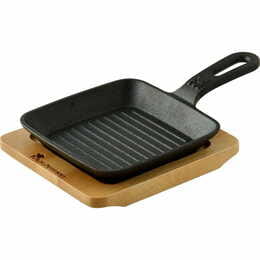 Сковорода-гриль MasterPro Foodies Cook & Share з сервірувальною дошкою 13.7x22.2 см (BGMP-3808-4)