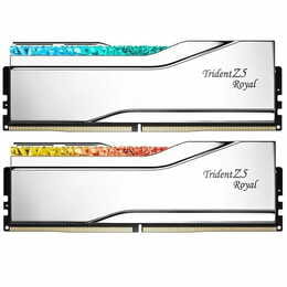Модуль памяти DDR5 2x16GB/6400 G.Skill Trident Z5 Royal Silver (F5-6400J3239G16GX2-TR5S)