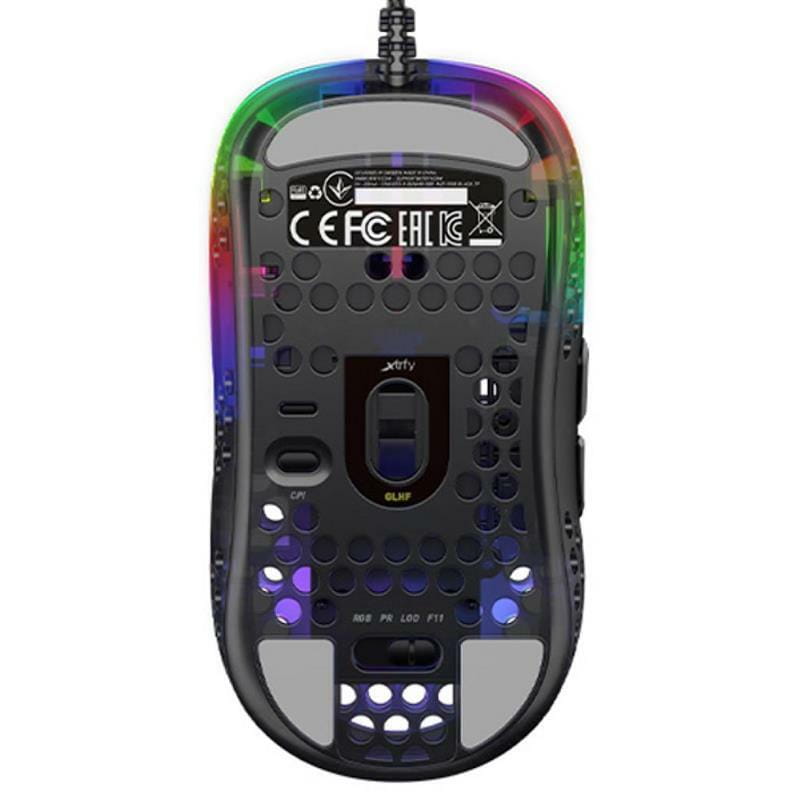 Мышь Xtrfy MZ1 RGB Black (XG-MZ1-RGB) USB