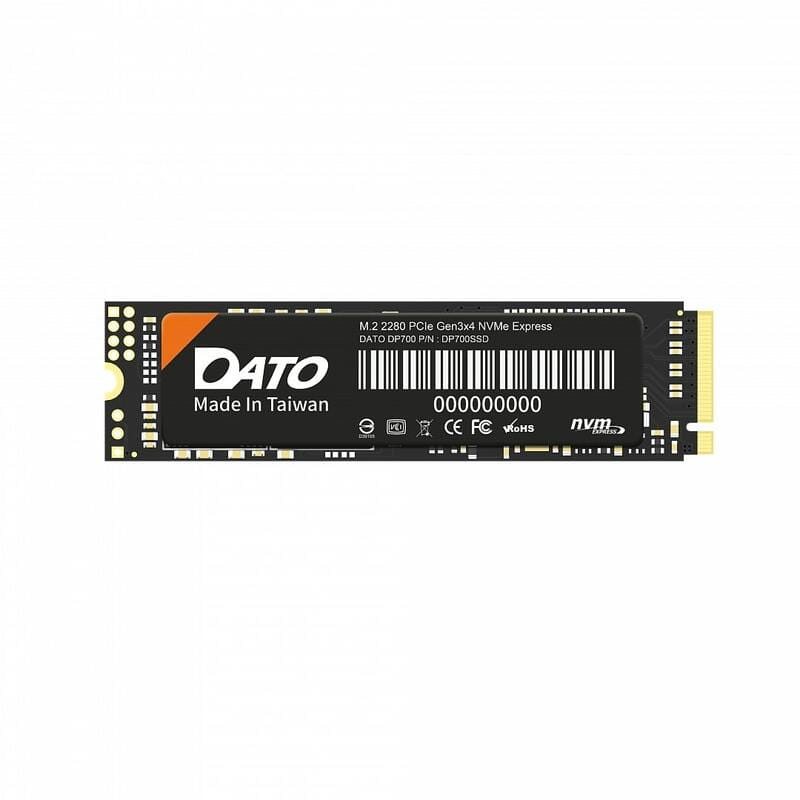 Накопитель SSD  256GB Dato DP700 PCIe Gen3x4 (DP700SSD-256GB)