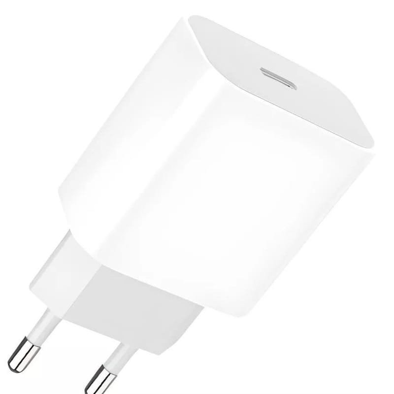 Сетевое зарядное устройство Denmen DC06 (1USB 3.6A) PD20W+QC3.0 White (DM-DC06-WH)