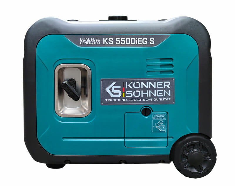 Генератор газобензиновий інверторний Konner&Sohnen KS 5500iEG S