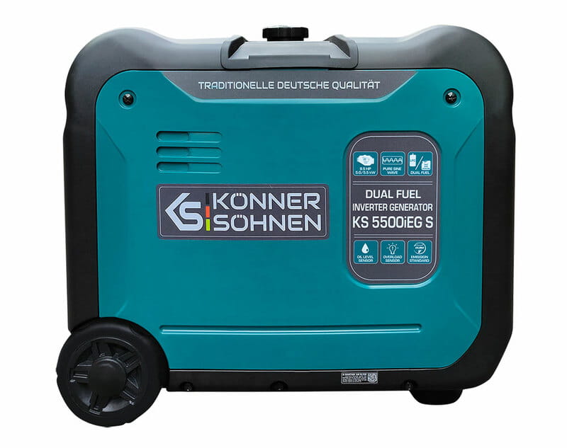 Генератор газобензиновий інверторний Konner&Sohnen KS 5500iEG S