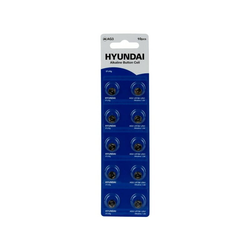 Батарейка Hyundai AG3 BL 10шт