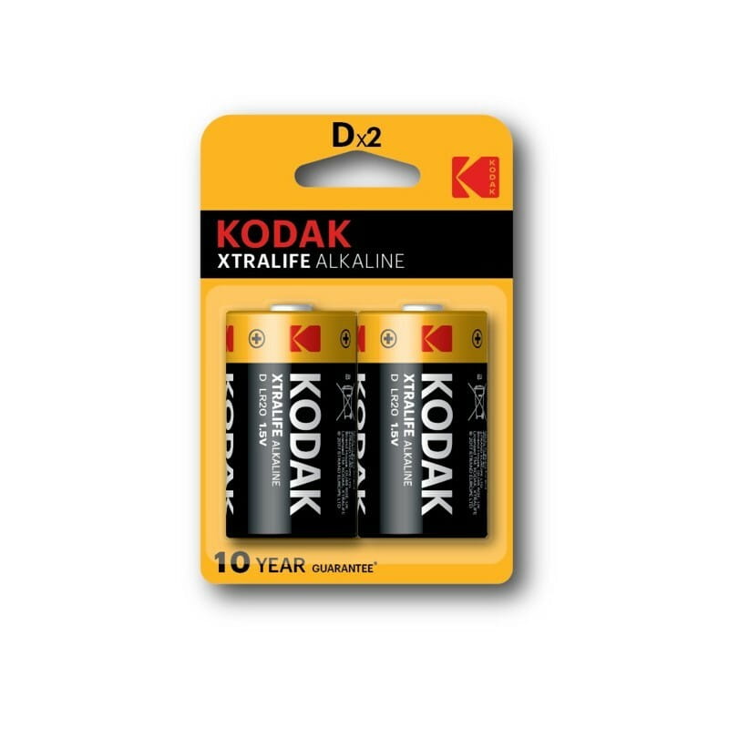 Батарейка Kodak XtraLife D/LR20 2шт