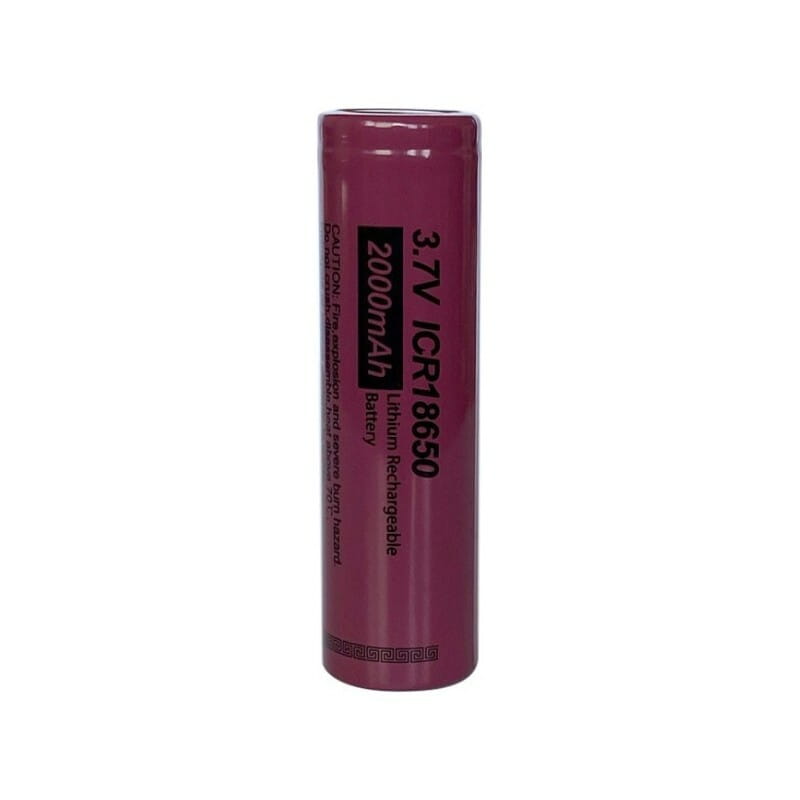 Аккумулятор PKCELL 18650 Li-Ion 2000mAh 1шт (ICR18650 2000)