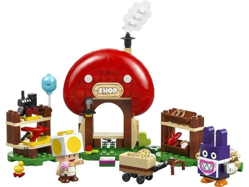 Конструктор LEGO Super Mario Nabbit у крамниці Toad (71429)