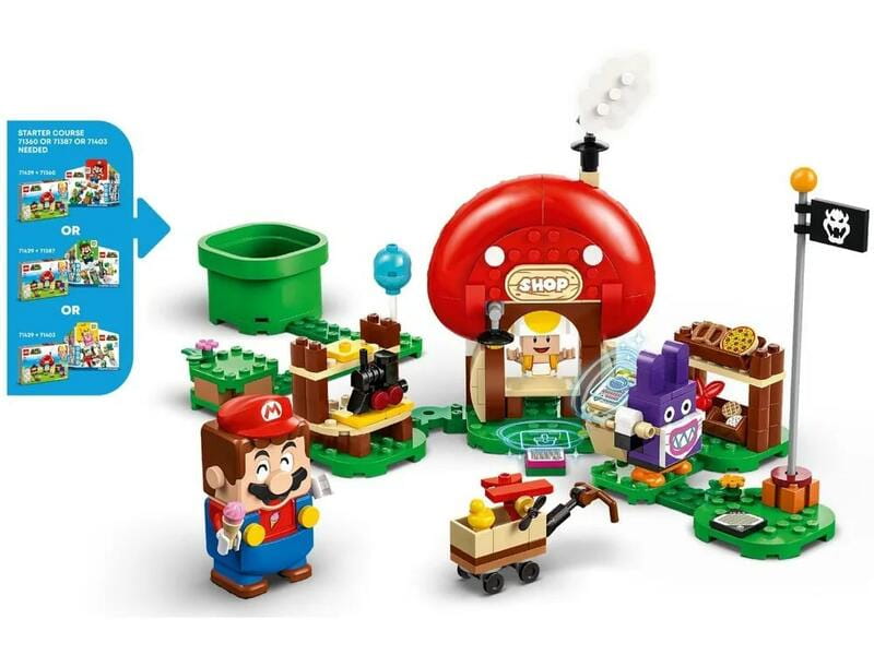 Конструктор LEGO Super Mario Nabbit у крамниці Toad (71429)