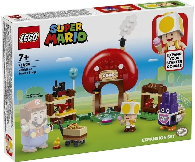 Конструктор LEGO Super Mario Nabbit у крамниці Toad (71429)