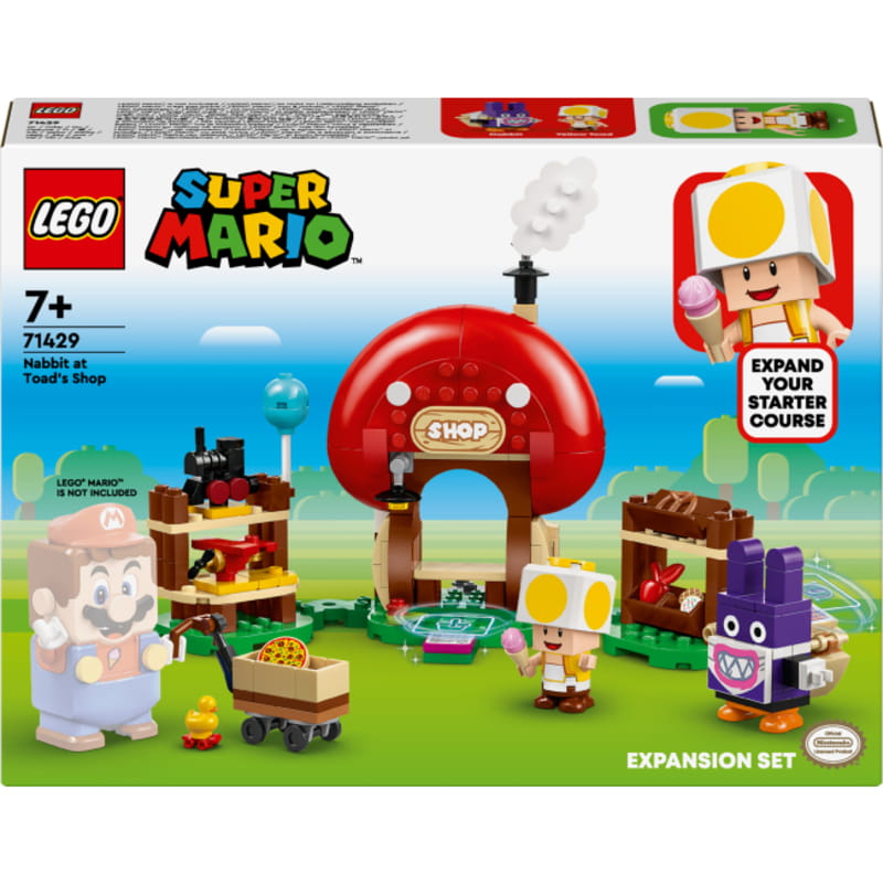 Конструктор LEGO Super Mario Nabbit у крамниці Toad (71429)