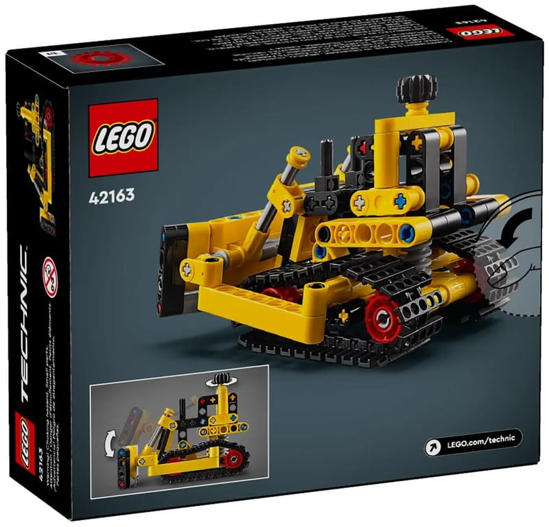 Конструктор LEGO Technic Надпотужний бульдозер (42163)