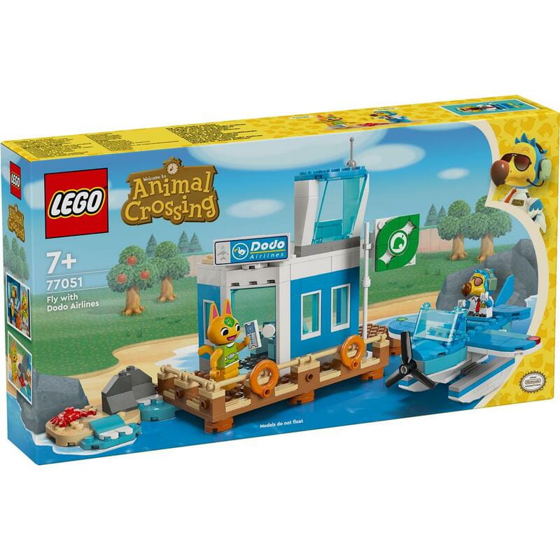 Конструктор LEGO Animal Crossing Літайте з Dodo Airlines (77051)