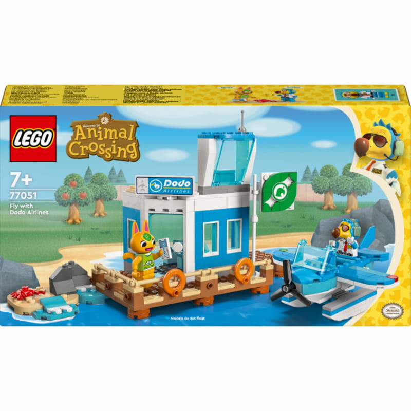 Конструктор LEGO Animal Crossing Літайте з Dodo Airlines (77051)