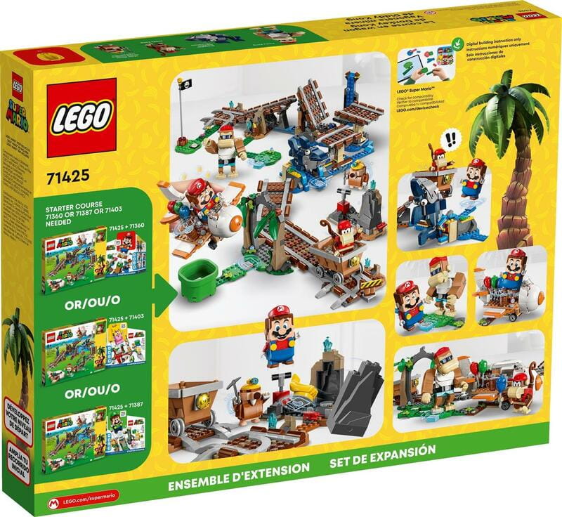 Конструктор LEGO Super Mario Поездка в вагонетке Дидди Конга (71425)