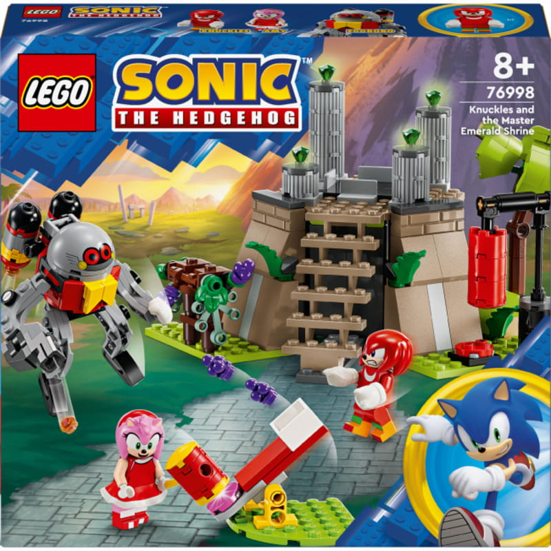 Конструктор LEGO Sonic the Hedgehog Наклз і вівтар майстра Смарагда (71429)