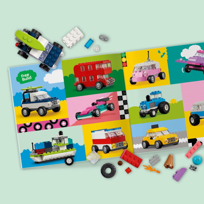 Конструктор LEGO Classic Творчі транспортні засоби (11036)