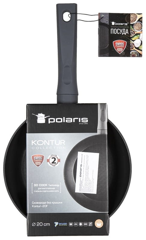 Сковорода Polaris Kontur-20F 20 см (015085)