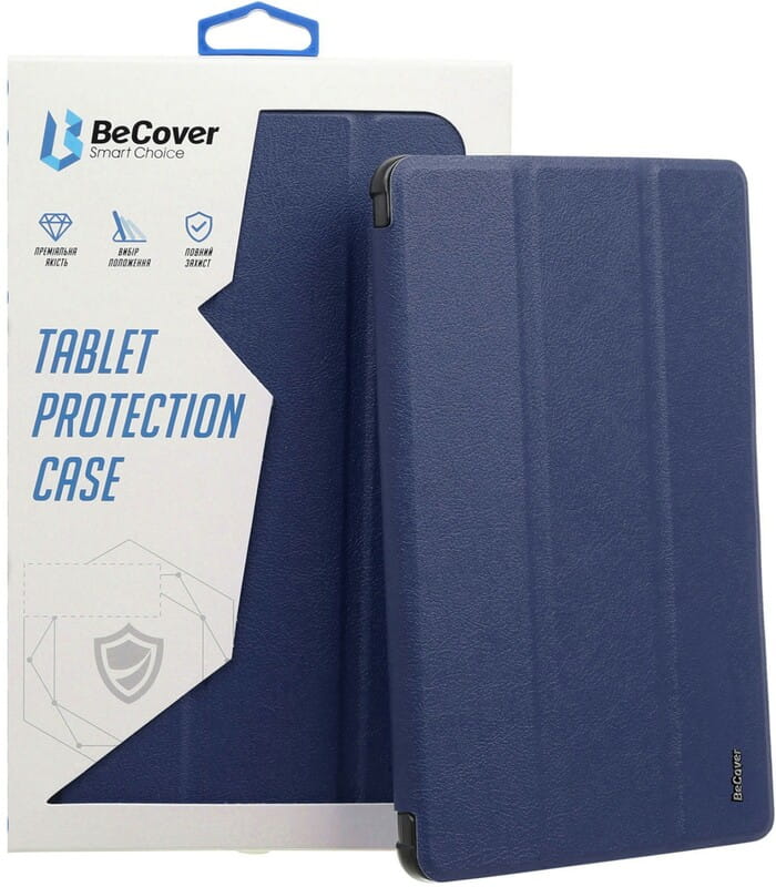 Чехол-книжка BeCover Soft Edge для Samsung Galaxy Tab A9+ SM-X210/SM-X215/SM-X216 11.0" Deep Blue (710367)