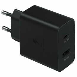 Сетевое зарядное устройство Samsung Wall Charger Duo (2USB, 3A) 35W Black (EP-TA220NBEGRU)