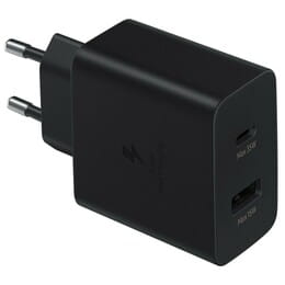 Сетевое зарядное устройство Samsung Wall Charger Duo (2USB, 3A) 35W Black (EP-TA220NBEGRU)