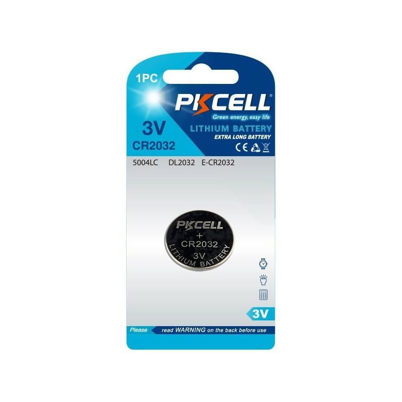 Батарейка PKCELL Lithium Power CR2032 BL 1шт (CR2032-1B)