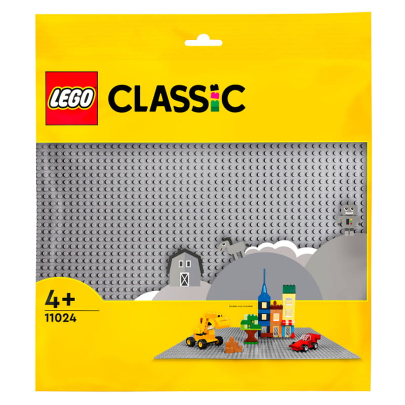 Конструктор LEGO Classic Базова пластина сірого кольору (11024)