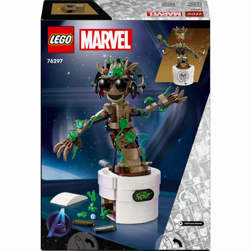 Конструктор LEGO Marvel Танцюючий Ґрут (76297)