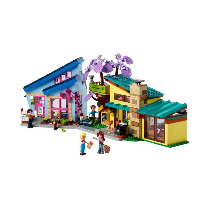 Конструктор LEGO Friends Родинні будинки Оллі й Пейслі (42620)