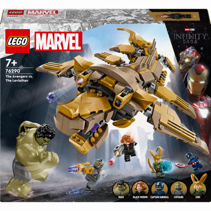 Конструктор LEGO Marvel Мстители против Левиафана (76290)