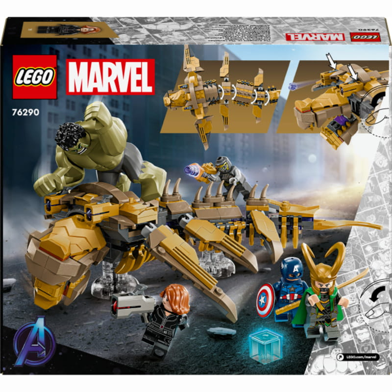 Конструктор LEGO Marvel Мстители против Левиафана (76290)