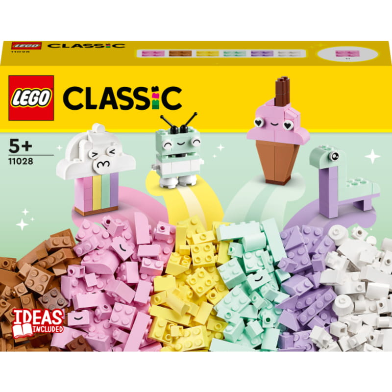 Конструктор LEGO Classic Творческое пастельное веселье (11028)