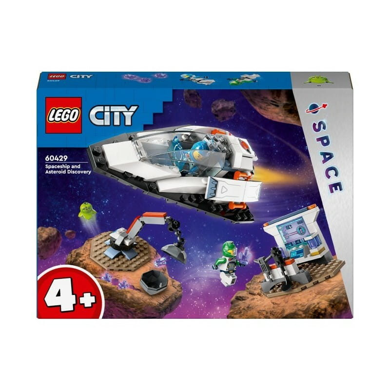 Конструктор LEGO City Космический корабль и исследование астероида (60429)