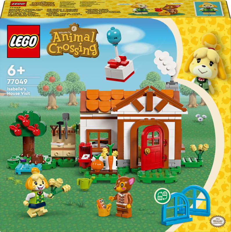 Конструктор LEGO Animal Crossing Візит у гості до Isabelle (77049)