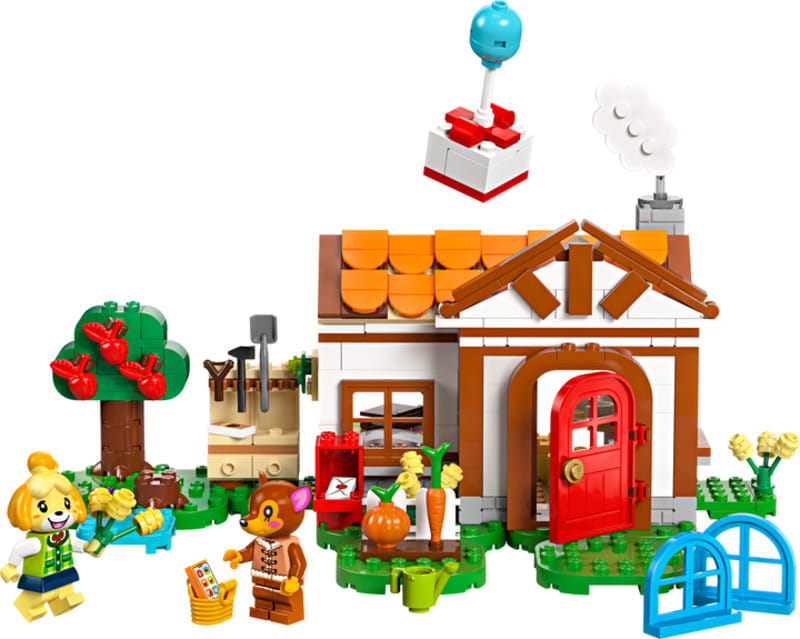 Конструктор LEGO Animal Crossing Візит у гості до Isabelle (77049)