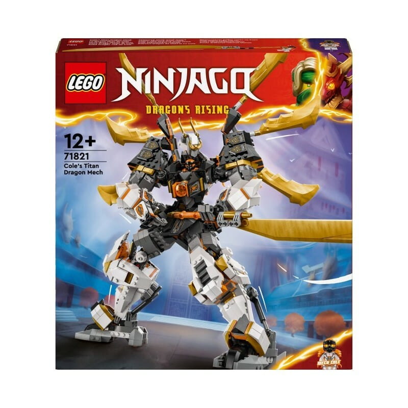 Конструктор LEGO Ninjago Драконовый робот-титан Коула (71821)