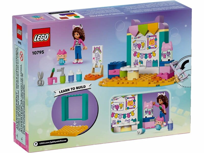 Конструктор LEGO Gabbys Dollhouse Майструємо з Доцею-Бокс (10795)