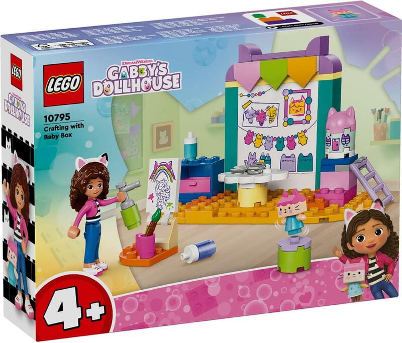 Конструктор LEGO Gabbys Dollhouse Майструємо з Доцею-Бокс (10795)