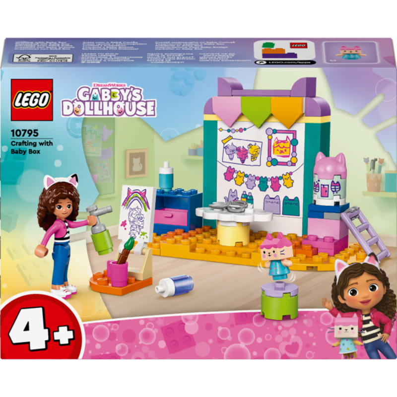 Конструктор LEGO Gabbys Dollhouse Майструємо з Доцею-Бокс (10795)