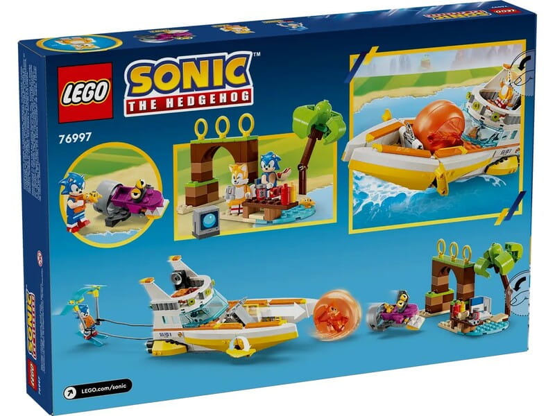 Конструктор LEGO Sonic the Hedgehog Лодка из «Приключений Тейлза» (76997)